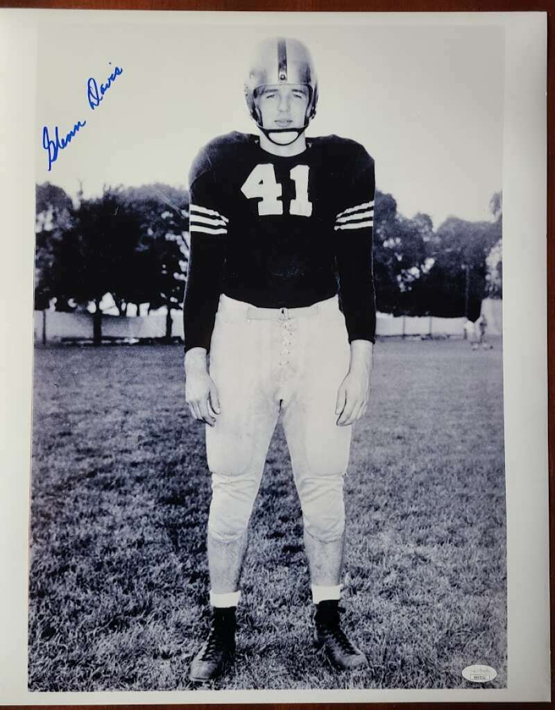 Glenn Davis JSA Coa Signed 16x20 Heisman Autograph Photo