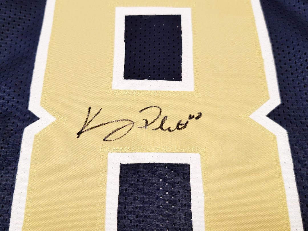 Pittsburgh Panthers Kenny Pickett Signed Navy Jersey Beckett