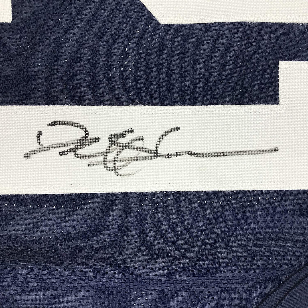 Autographed/Signed Deion Sanders Dallas Thanksgiving Day Jersey JSA COA