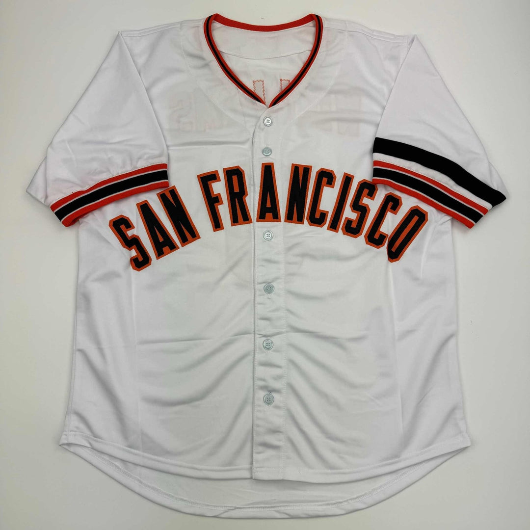 Autographed/Signed Matt Williams San Francisco White Jersey JSA COA