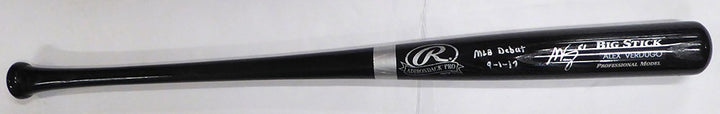 Alex Verdugo Signed Rawlings Bat Red Sox, Yankees "MLB Debut 9-1-17" Beckett