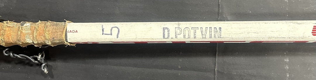 Denis Potvin Game Used TPM 2020 Titan Ultraglass Hockey Stick 1983 Islanders COA