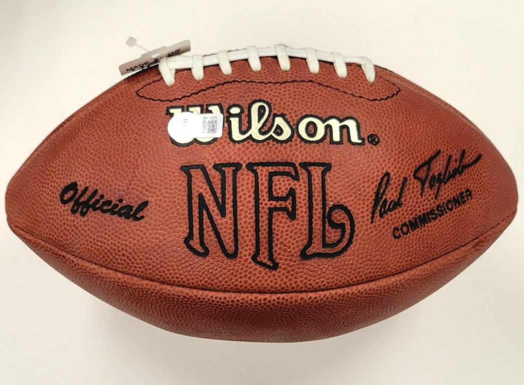 Ken Norton Jr. signed Official Wilson NFL Football 49ers autograph ~ Beckett BAS