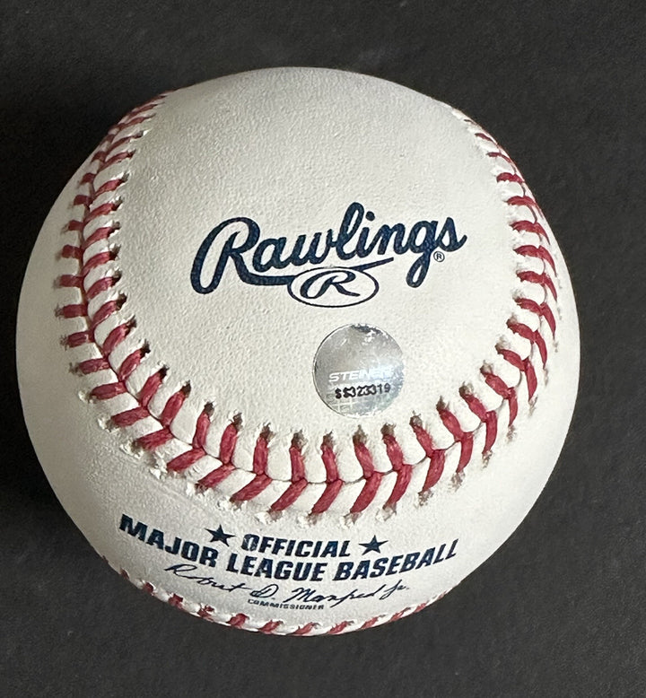 Amed Rosario Signed Official Mlb Baseball Autograph Cleveland Guardians Steiner