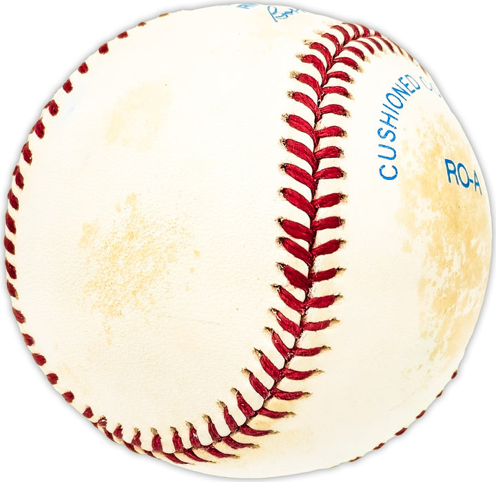 Coot Veal Signed Official AL Baseball Tigers, Senators Beckett BAS QR #BM25200