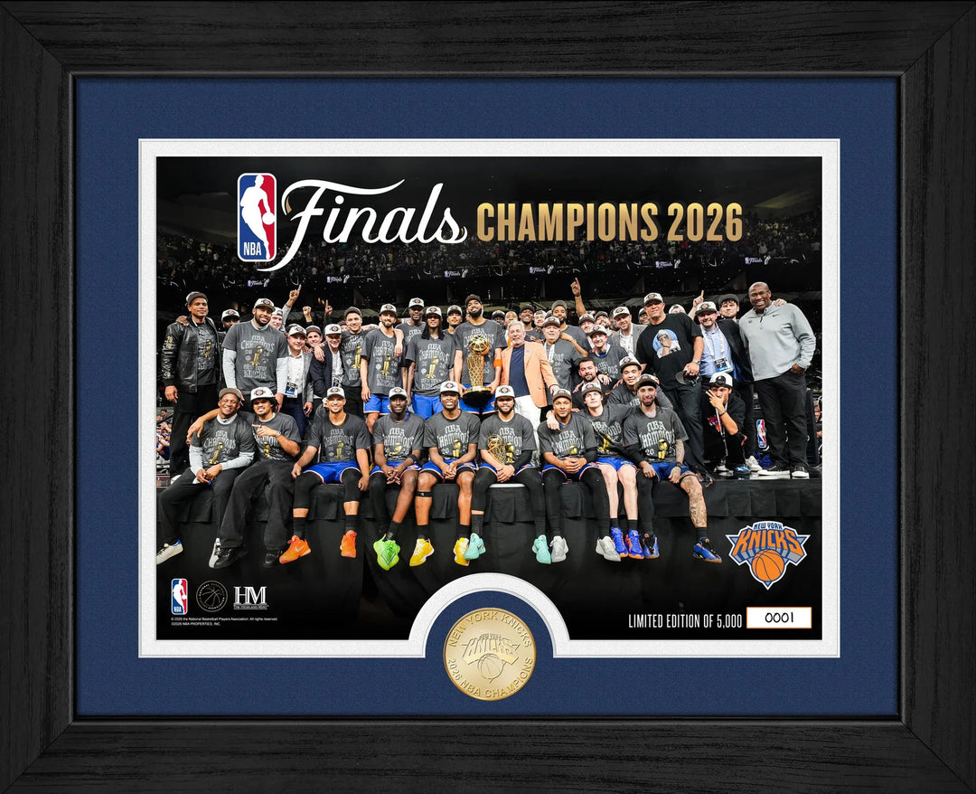 New York Knicks 2026 NBA Champions Celebration Bronze Coin Photo Mint