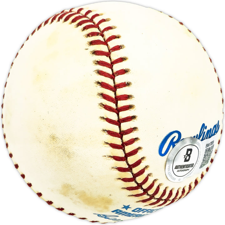 Doug Jones Signed AL Baseball Cleveland Indians Beckett #BM17839