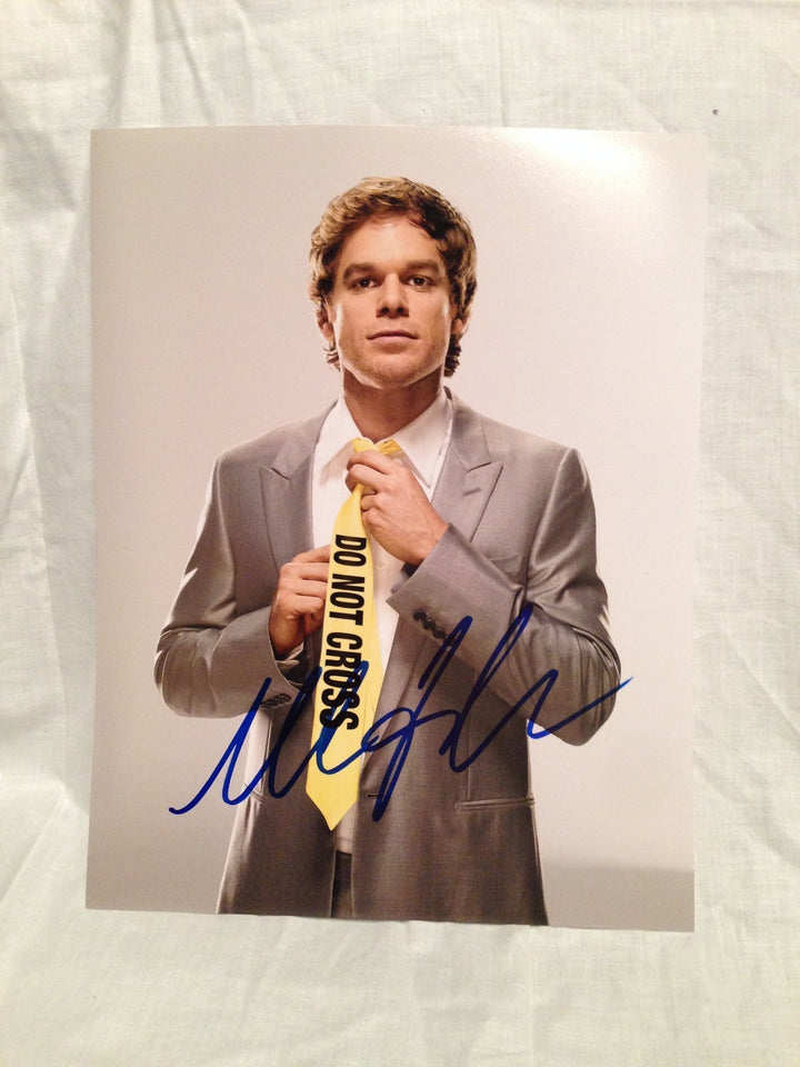 MICHAEL C. HALL SIGNED AUTO 11X14 PHOTO DEXTER SEASON TV SHOW KILLER COA PROOF