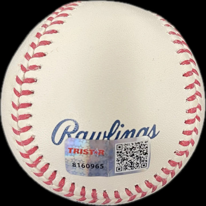 Jason Alexander Signed Baseball MLB TRISTAR Productions Seinfeld