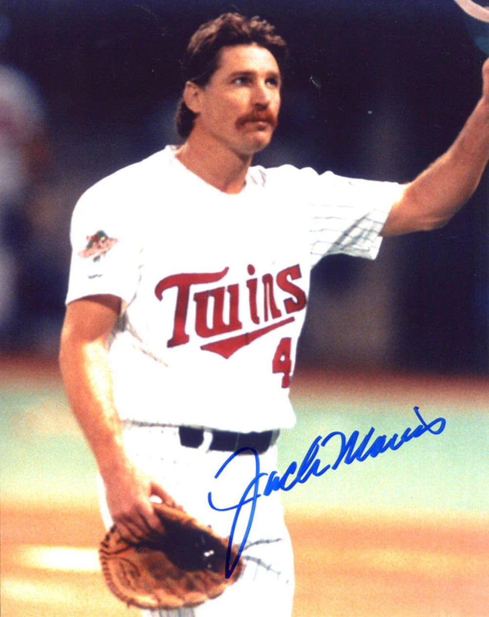 Jack Morris Autographed 8x10 Baseball Photo