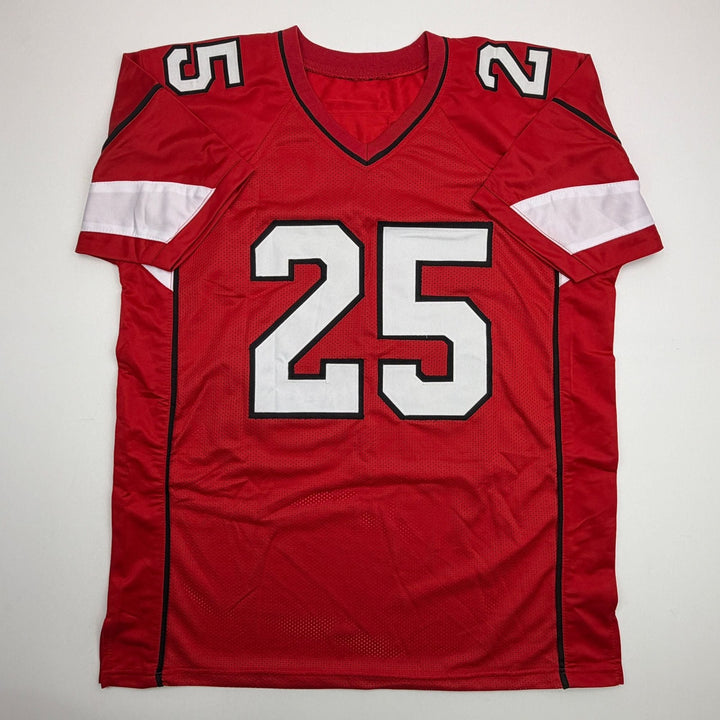 Autographed/Signed Zaven Collins Arizona Red Football Jersey Beckett COA