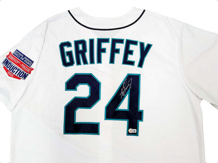 Seattle Mariners Ken Griffey Jr. Signed White Nike Cooperstown Edition Jersey