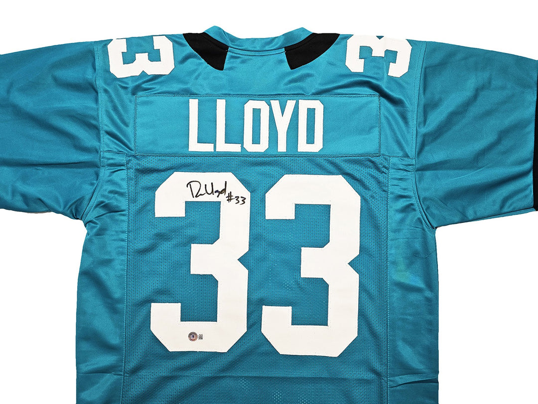 Jacksonville Jaguars Devin Lloyd Signed Teal Jersey Beckett Witness