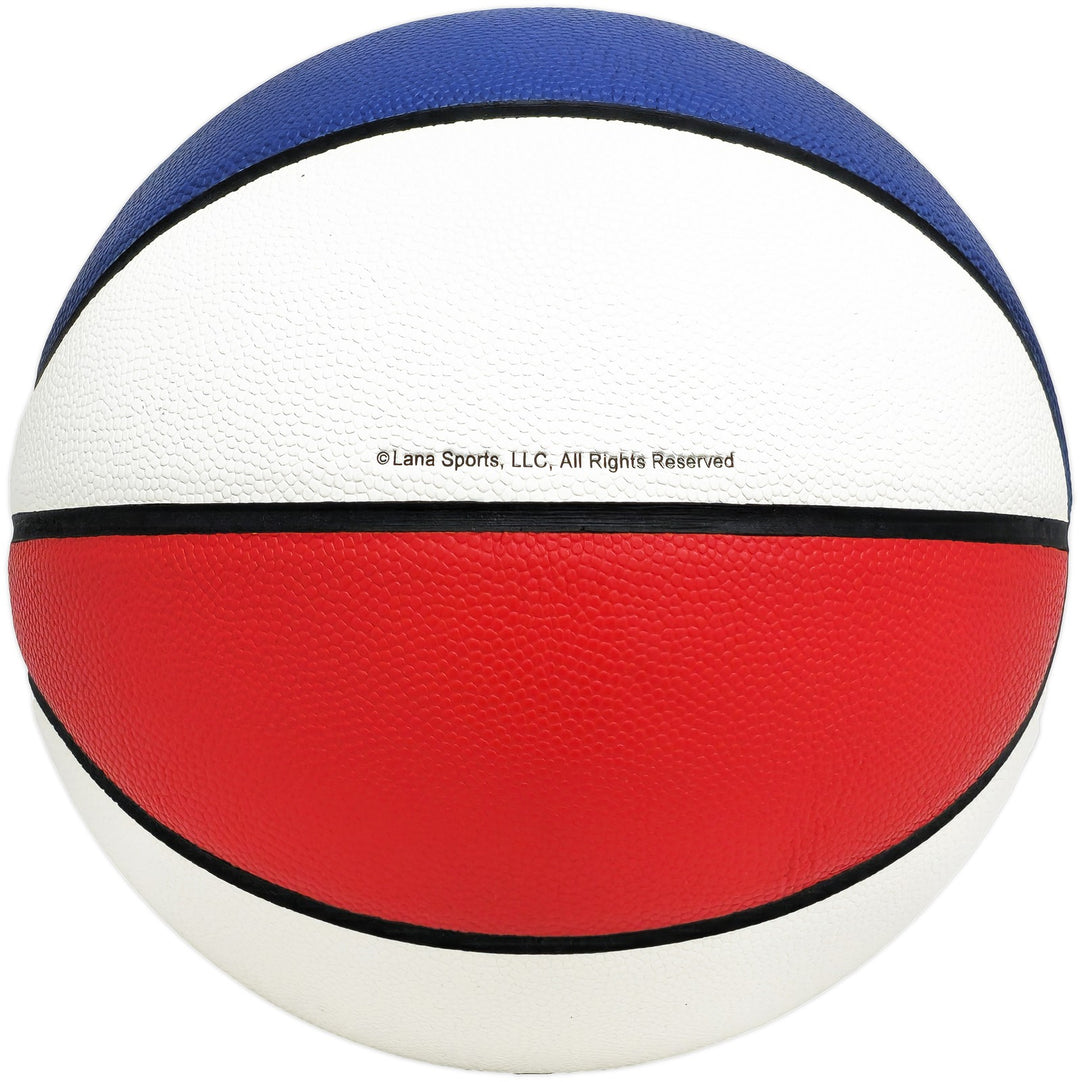 Julius Dr. J Erving Auto Red, White & Blue ABA Logo Basketball Nets Beckett Wit