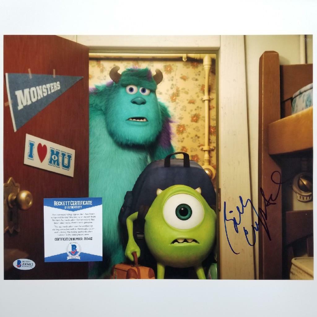 Billy Crystal signed Monsters Inc. 11x14 Photo Mike Autograph ~ Beckett BAS COA