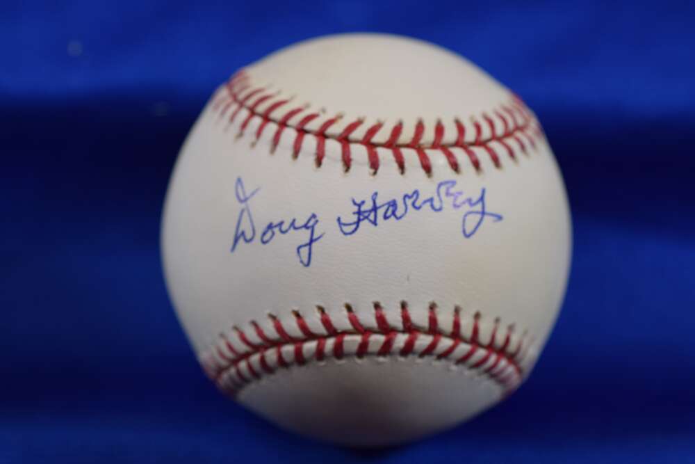 Doug Harvey PSA DNA Autograph Major League Signed Baseball