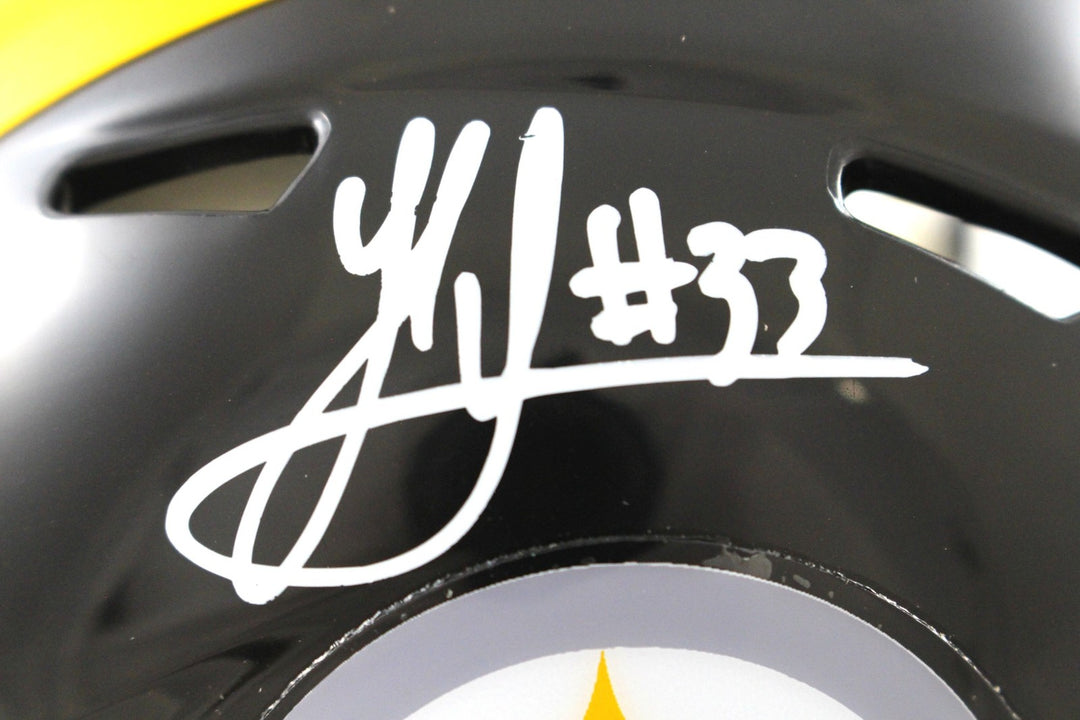 Jack Sawyer Autographed Pittsburgh Steelers Mini Helmet Beckett Witness 51654