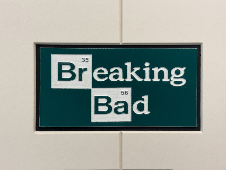 Breaking Bad Authentic Screen Used Prop Meth Blue Sky Memorabilia Framed Collage