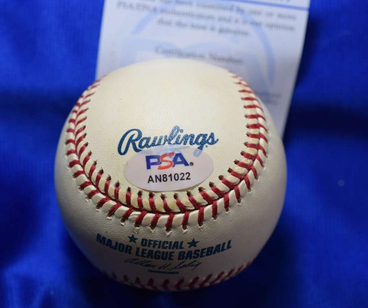 Manny Ramirez PSA DNA Autograph Major League OML Signed Baseball