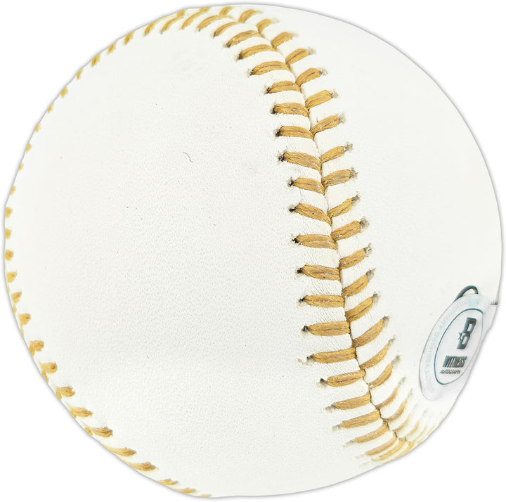 Ken Griffey Jr. Auto Official Gold Glove Logo Baseball Mariners Beckett 3W342025