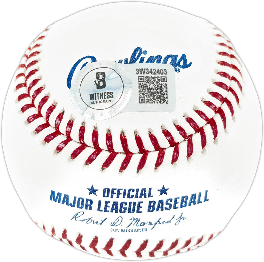 Albert Pujols Signed MLB Baseball St. Louis Cardinals "703 HRs" Beckett Wit