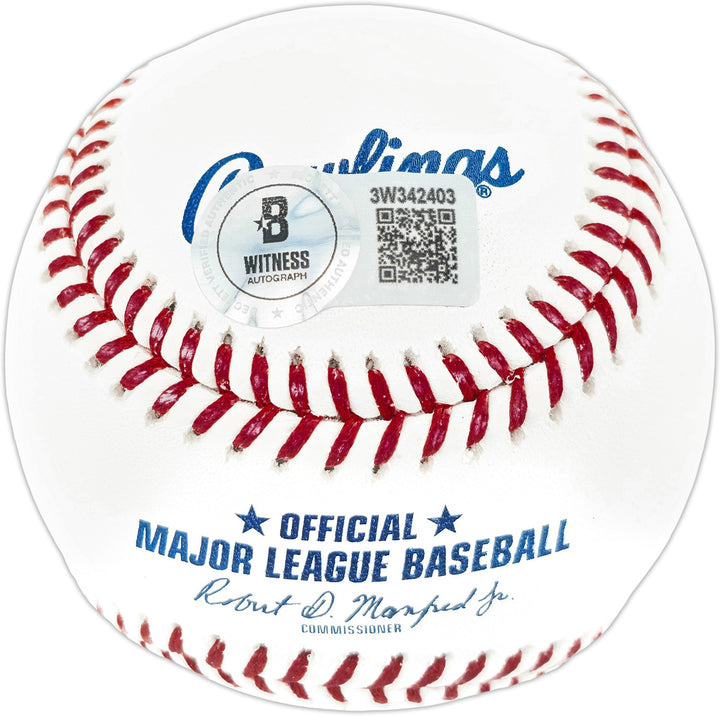 Albert Pujols Signed MLB Baseball St. Louis Cardinals "703 HRs" Beckett Wit