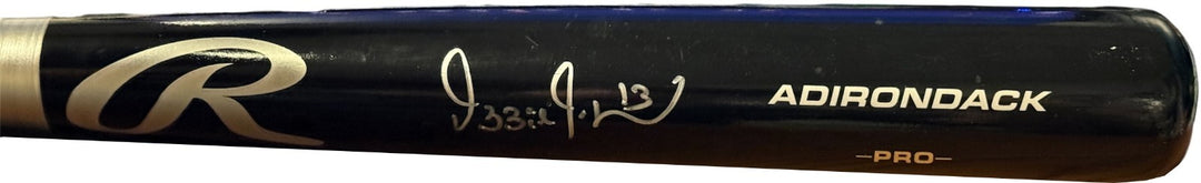 Ozzie Guillen signed Rawlings Adirondack Pro Black 34" Bat- Schwartz (White Sox)