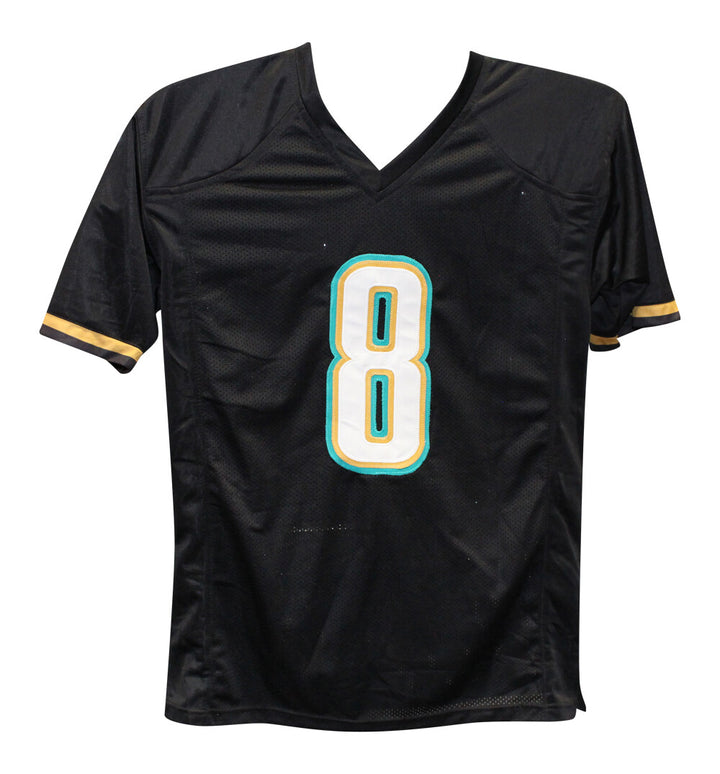 Mark Brunell Autographed/Signed Pro Style Black Jersey Beckett 40261