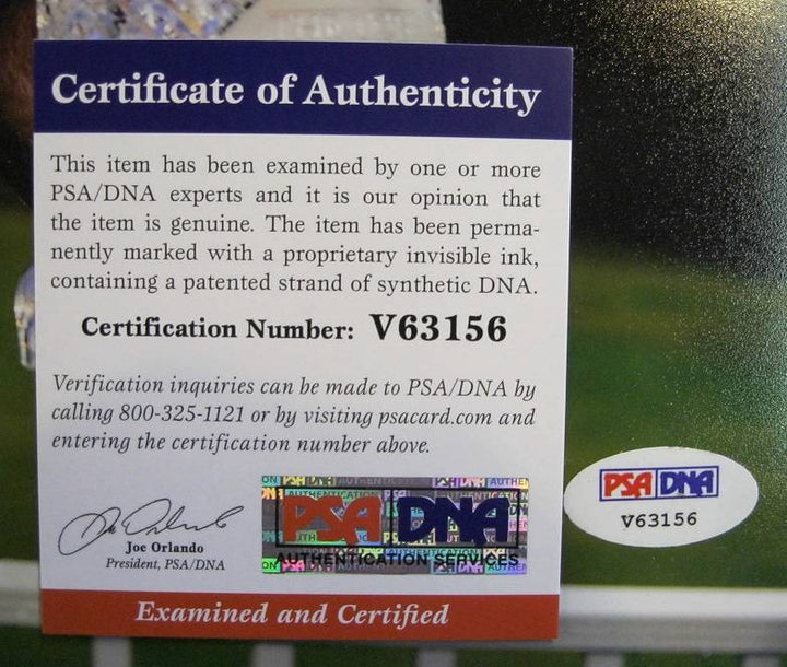 Jim Furyk Signed 11x14 Autograph Photo "2010 POY" Auto Golf PSA/DNA COA