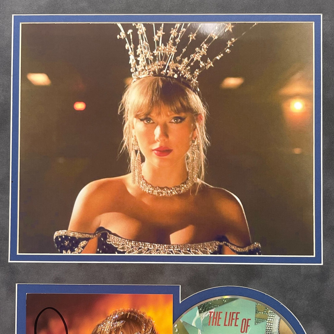 Taylor Swift Signed CD Cover Custom Framed PSA The Life of a Showgirl