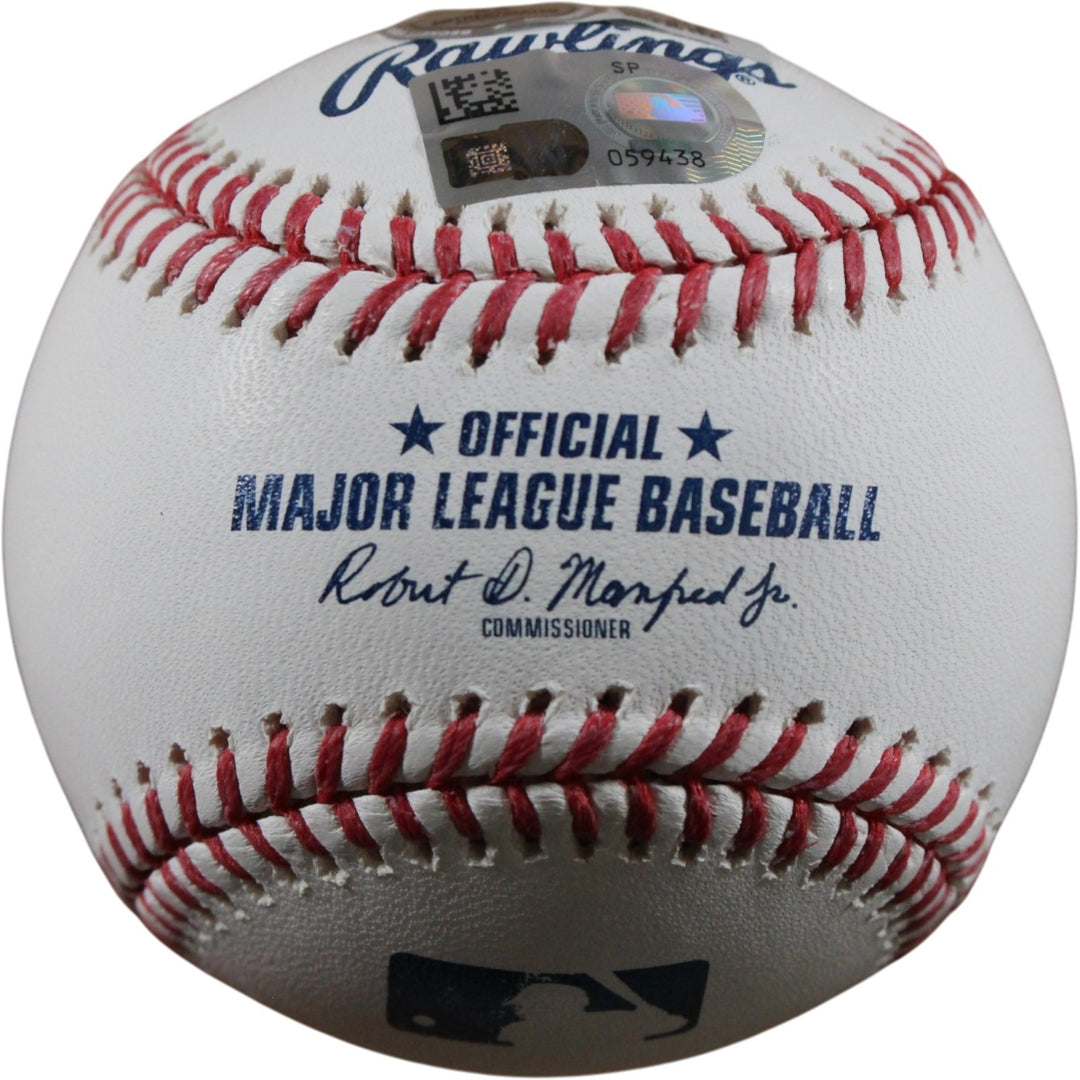 Kyle Tucker Autographed/Signed Los Angeles Dodgers OML Baseball Beckett 56297