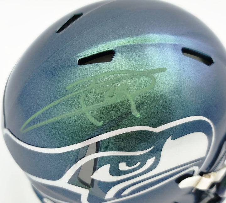 Earl Thomas III Signed Seahawks Rivalries Speed Mini Helmet Beckett Witness