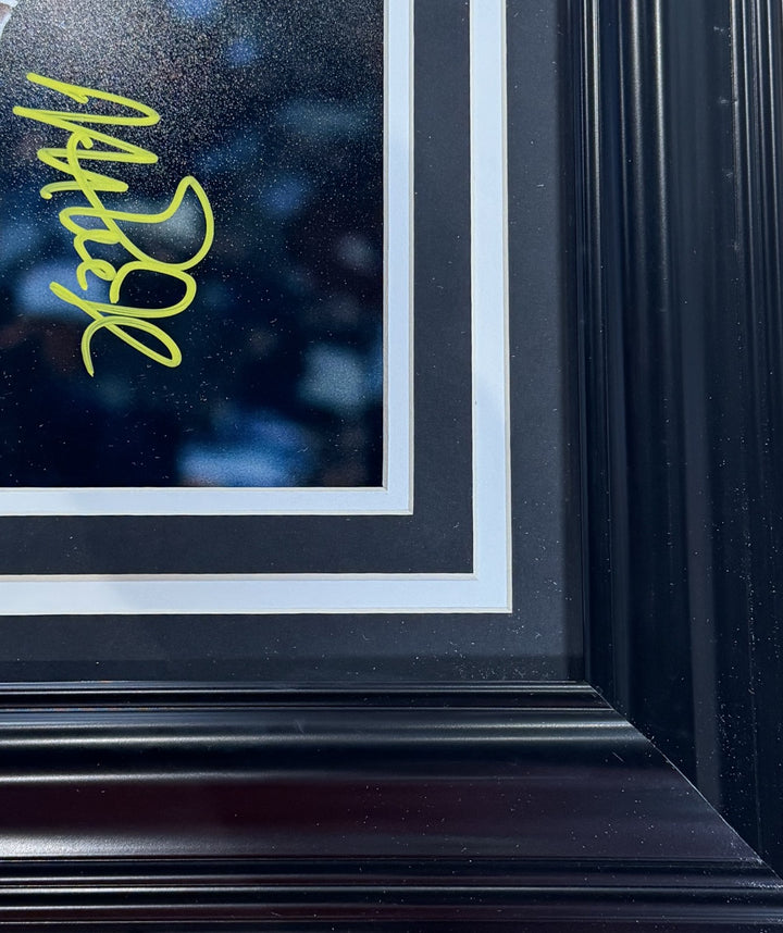 Larry Bird Magic Johnson Dual Signed 16x20 Framed Photo HOF  Auto BAS PSA COA