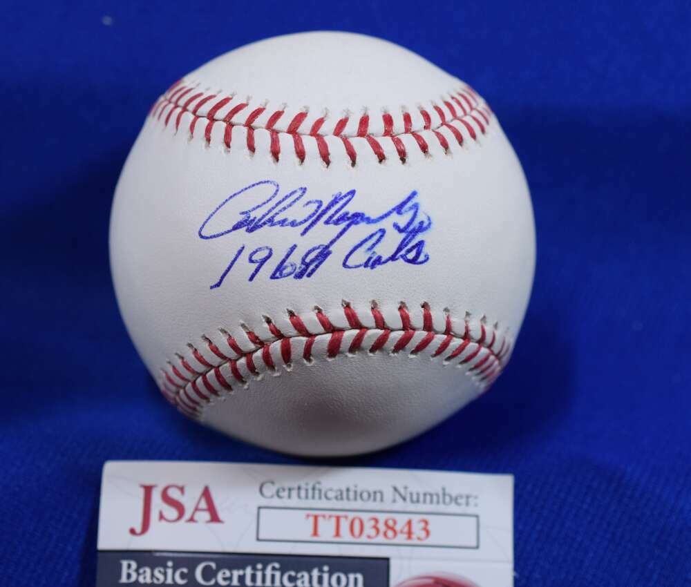 Archie Reynolds JSA Coa Autograph Major League OML Signed BasebaLL