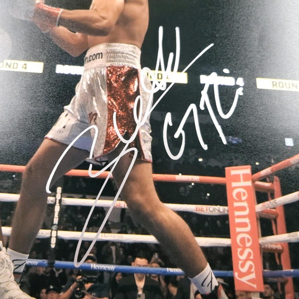 Gilberto Ramirez "Zurdo" signed 11x14 Photo WBO Boxing Champ ~ Beckett BAS COA