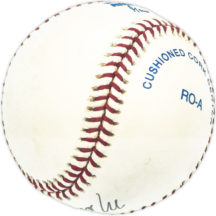 Matt Batts Signed AL Baseball Boston Red Sox, Cincinnati Reds Beckett #BM25862