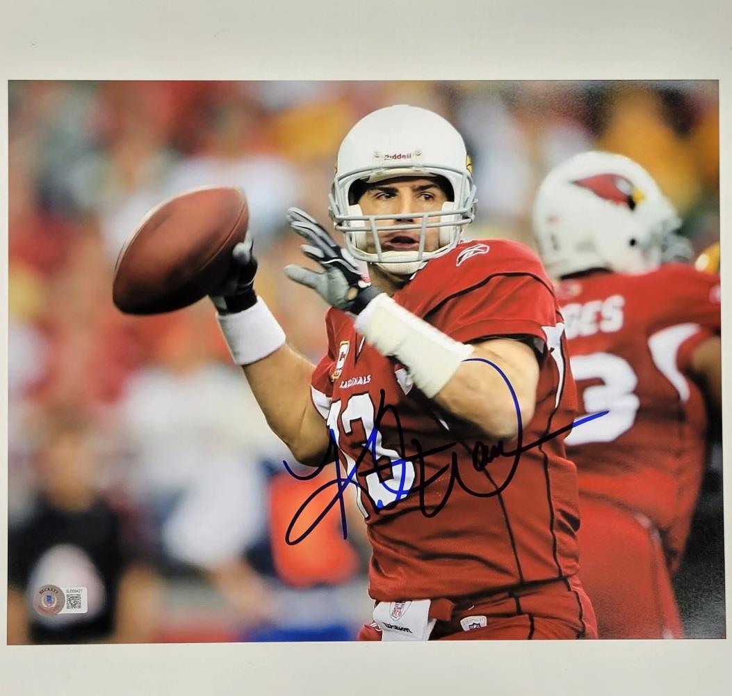 Kurt Warner signed Cardinals 11x14 Photo #3 autograph ~ Beckett BAS Holo