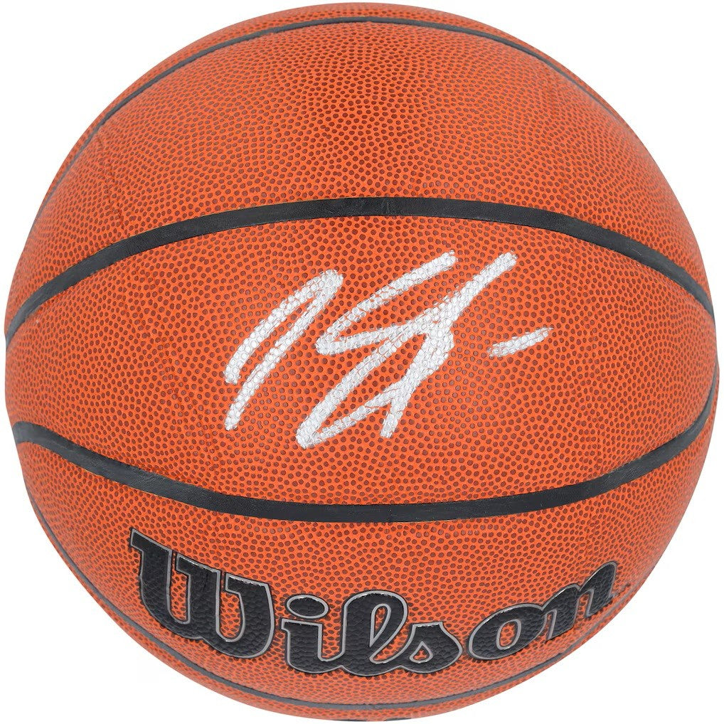 Karl-Anthony Towns New York Knicks Signed NBA Wilson I/O Basketball Fanatics