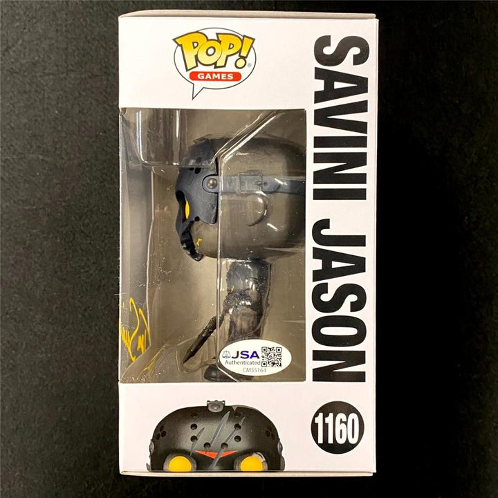 Tom Savini signed Jason Friday the 13th Funko Pop! #1160 autograph JSA