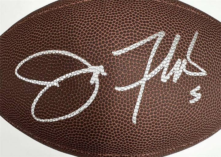 Joe Flacco signed Replica NFL Football Ravens autograph ~ Beckett BAS