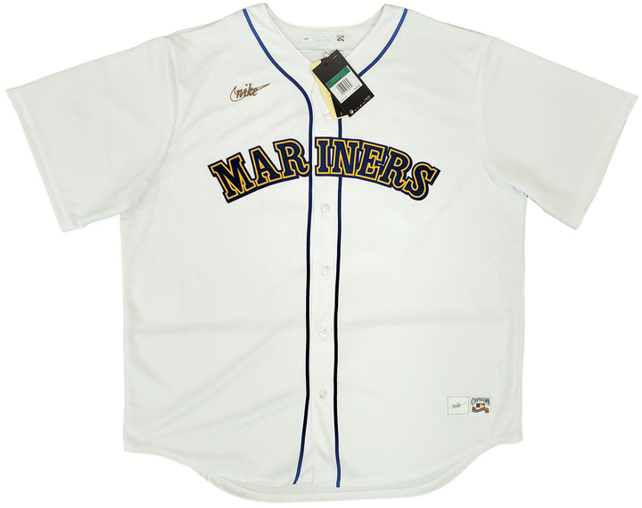 Mariners Ken Griffey Jr. Signed White Nike Jersey Size XL Beckett & MCS Holo