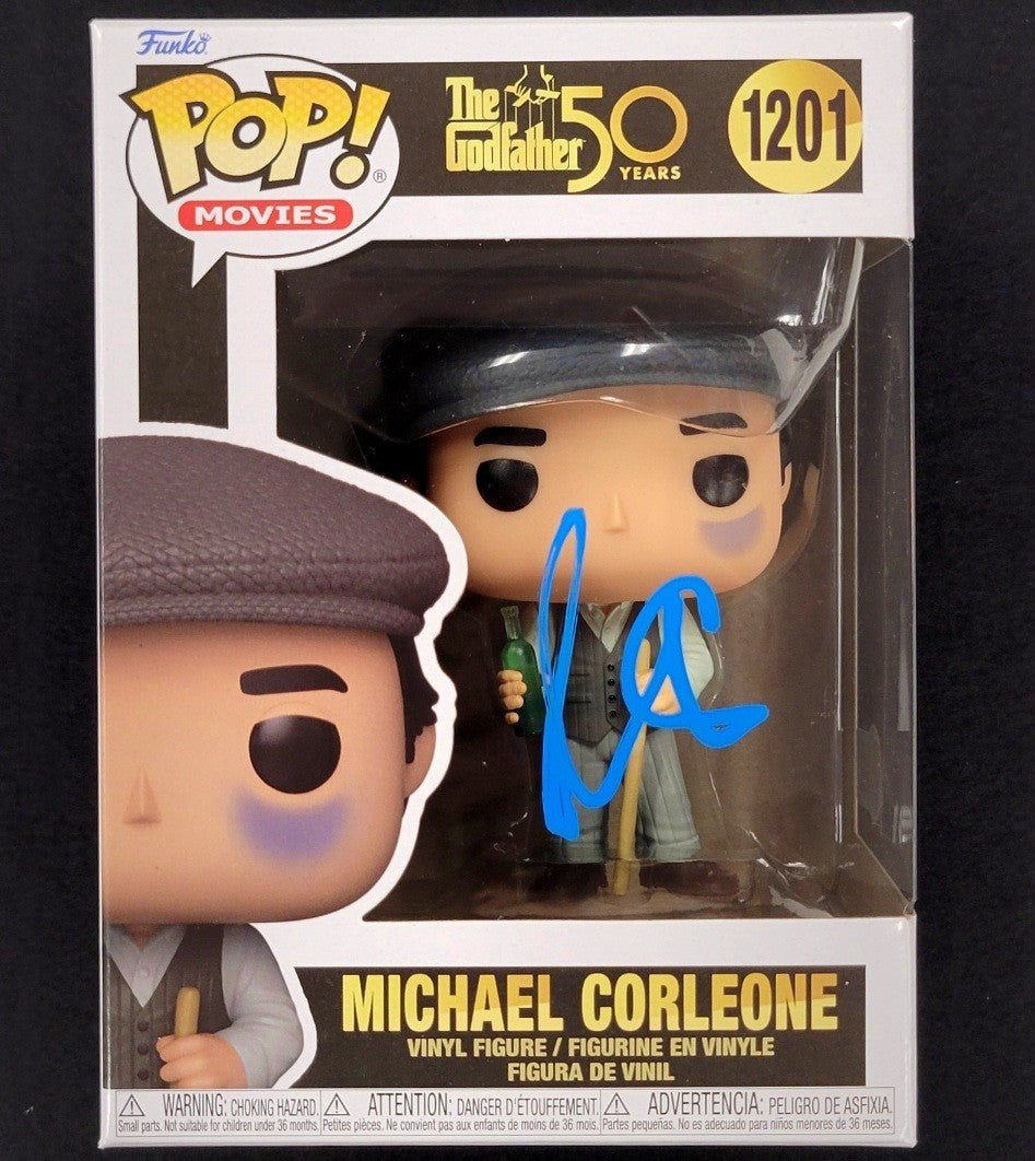 Al Pacino signed The Godfather Michael Corleone Funko Pop (B) ~ Beckett BAS Holo