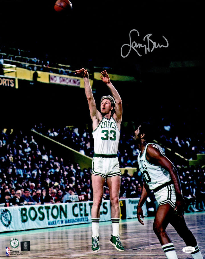 Larry Bird Autographed Signed 16x20 Photo Boston Celtics JSA