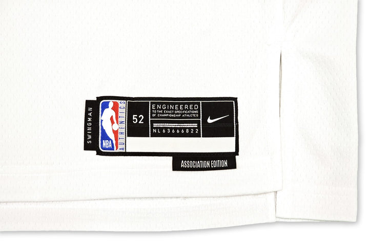 Grizzlies Ja Morant Auto White Nike Association Edt Swingman Jersey 52 Beckett