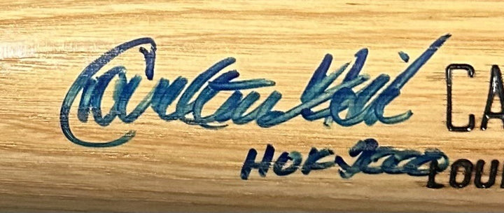 Carlton Fisk Signed Louisville Game Model Bat Red Sox HOF 2000 LE Auto Steiner