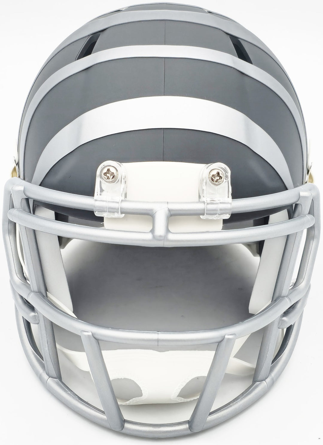 Ja'Marr Chase Signed Bengals Slate Silver Speed Mini Helmet Beckett Wit