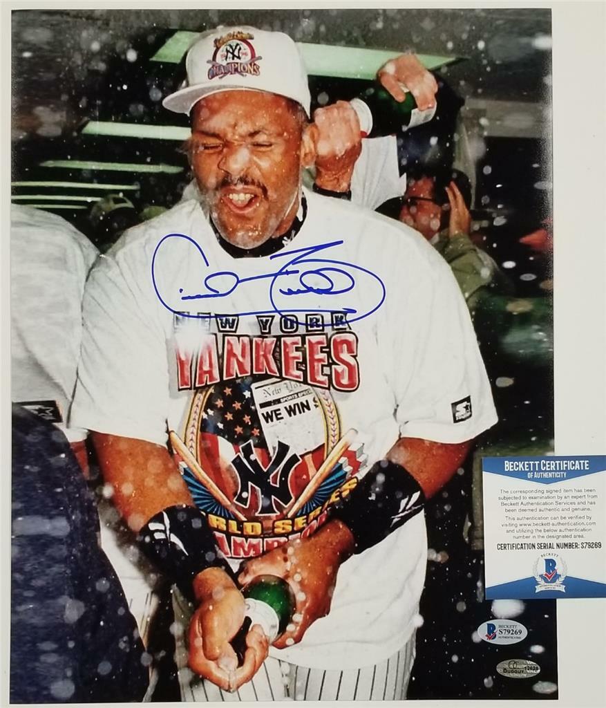 Cecil Fielder signed 11x14 Photo #2 Detroit Tigers Autograph ~ Beckett BAS COA