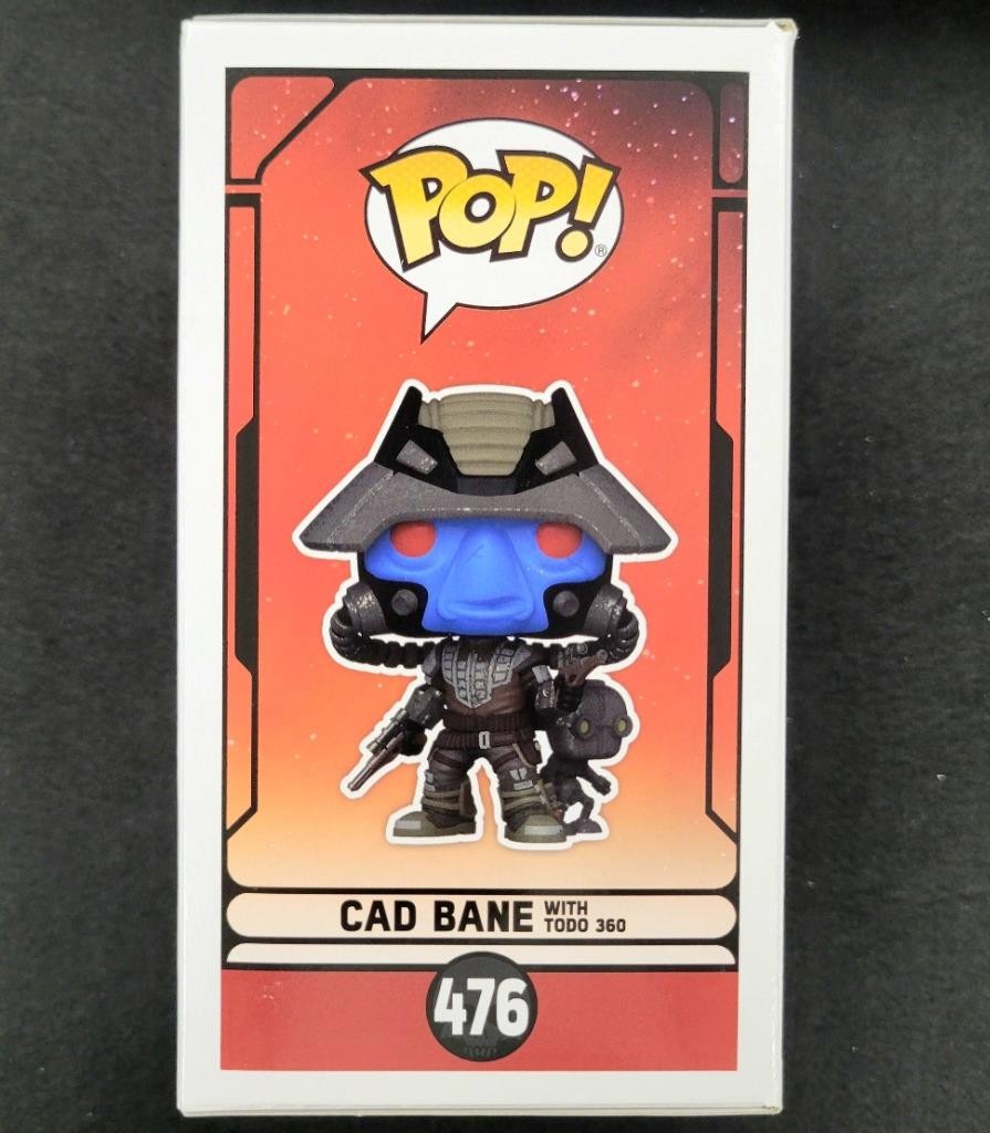 Seth Green signed Cad Bane w/ Todo 360 Funko Pop! 476 Star Wars auto Beckett BAS