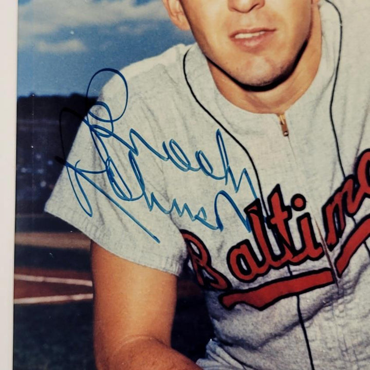 Brooks Robinson signed Baltimore Orioles 8x10 Photo autograph ~ BAS Beckett