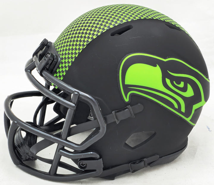 Devon Witherspoon Signed Seahawks Eclipse Black Speed Mini Helmet MCS Holo